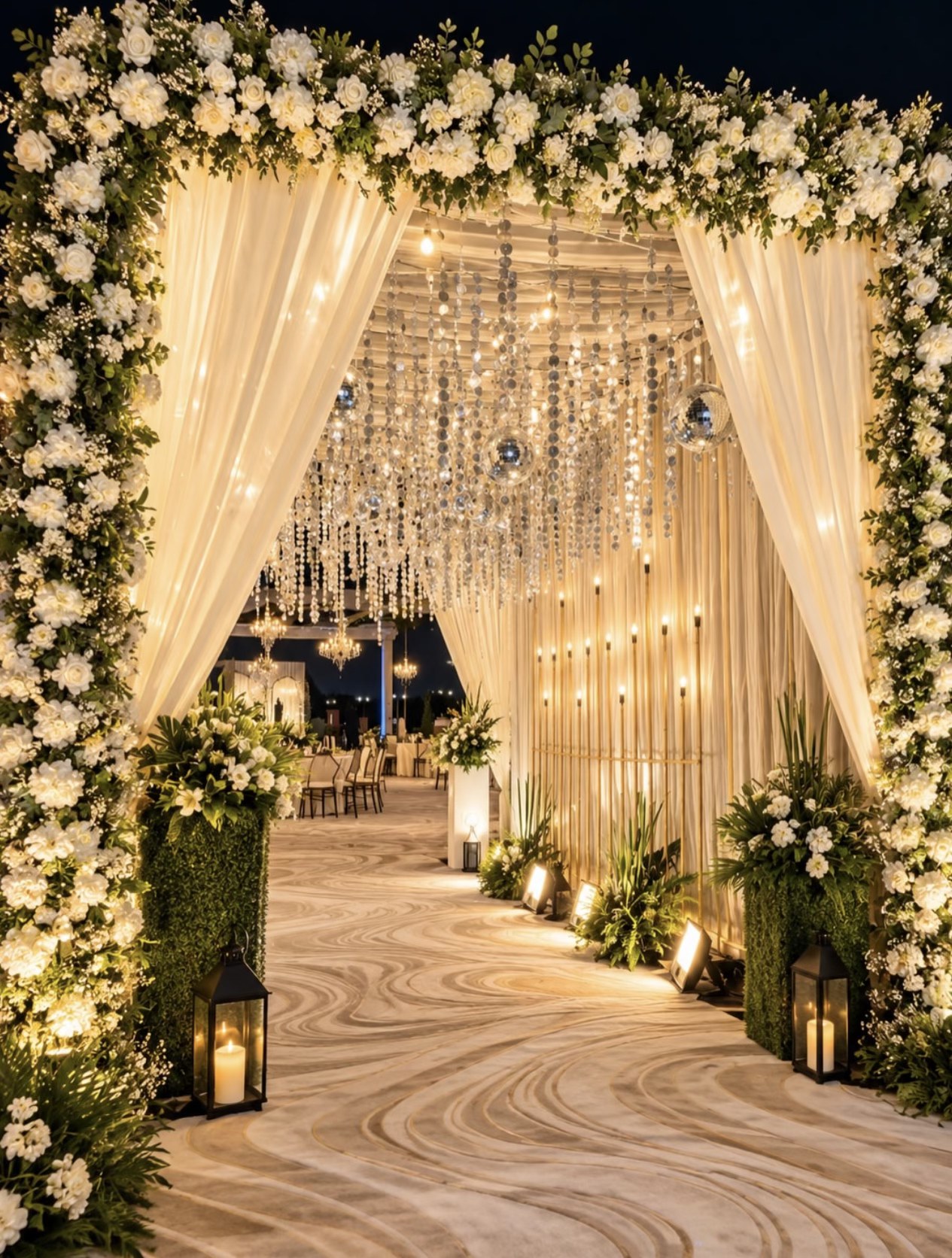 Grand entrance